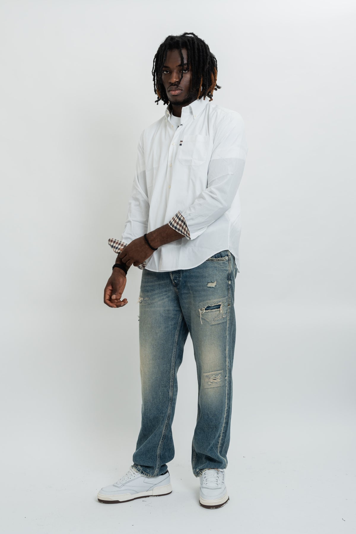 BUTTON POPELINE SHIRT