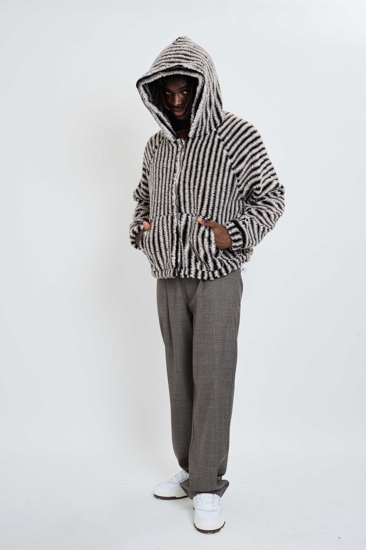 FULL ZIP POLAR FLEECE JACKET,