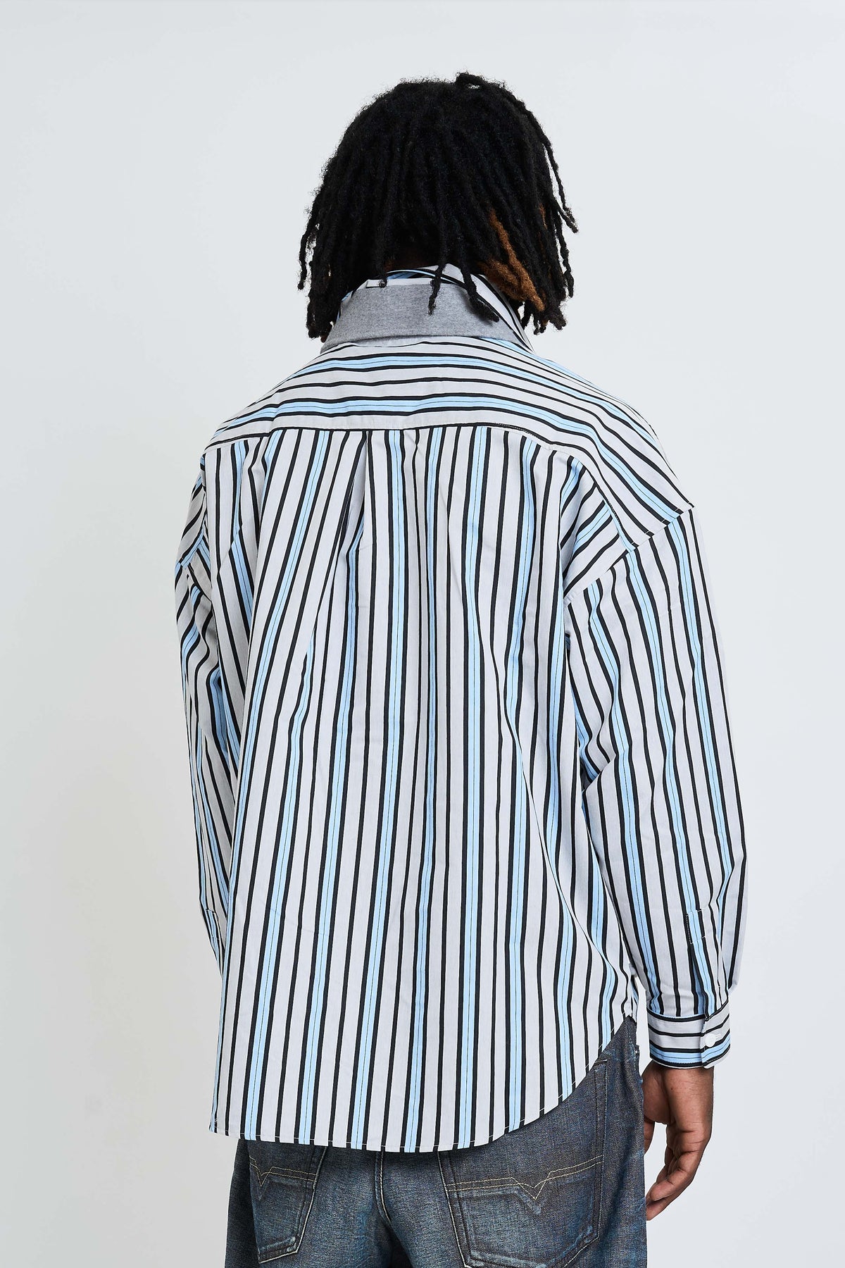 NEW CLASSIC DOUBLE LAYER SHIRT OVERSIZE FIT