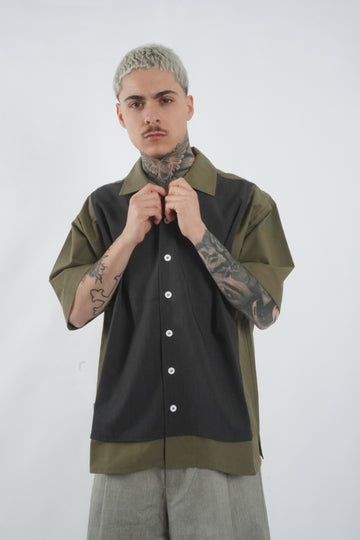 VELVET OVERSHIRT
