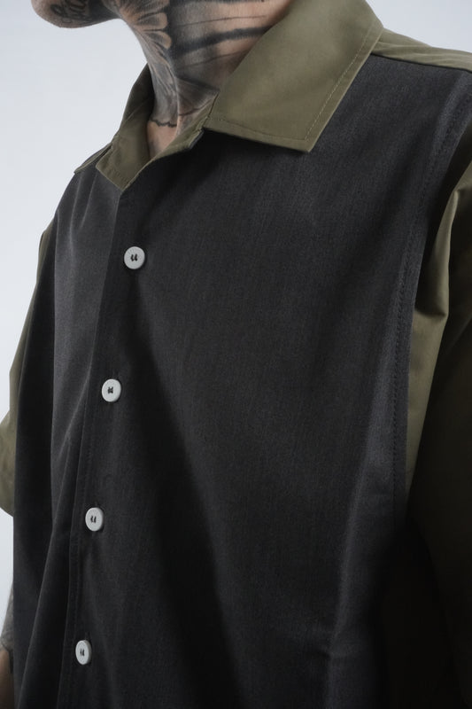 VELVET OVERSHIRT