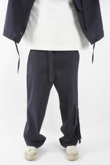 PANTALONE GESSATO LATERALI