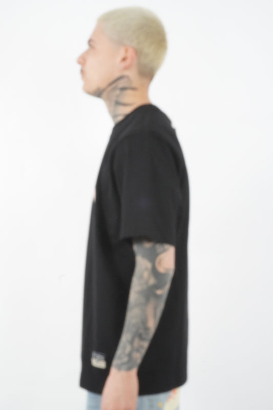 HAND BRUSH SEAGULL PRINTED TEE