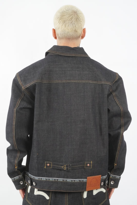 LOGO SELVEDGE DENIM JACKET