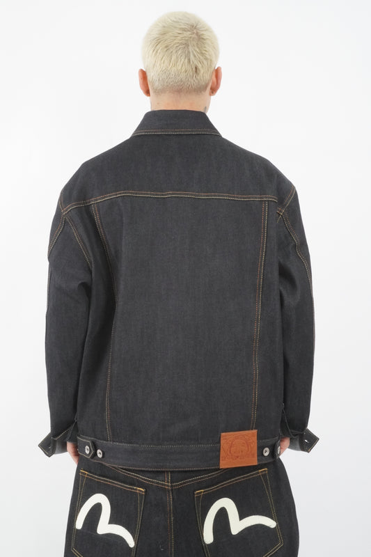 ECRU SEAGULL DENIM JACKET