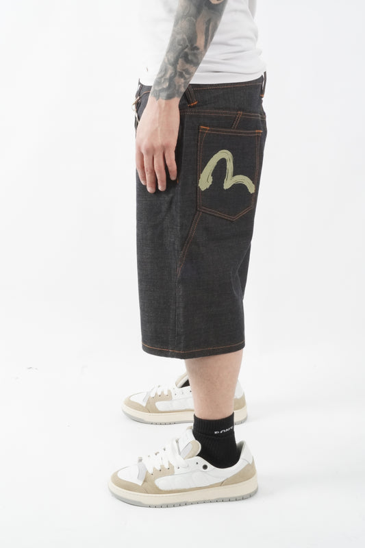 POCKET DENIM SHORTS