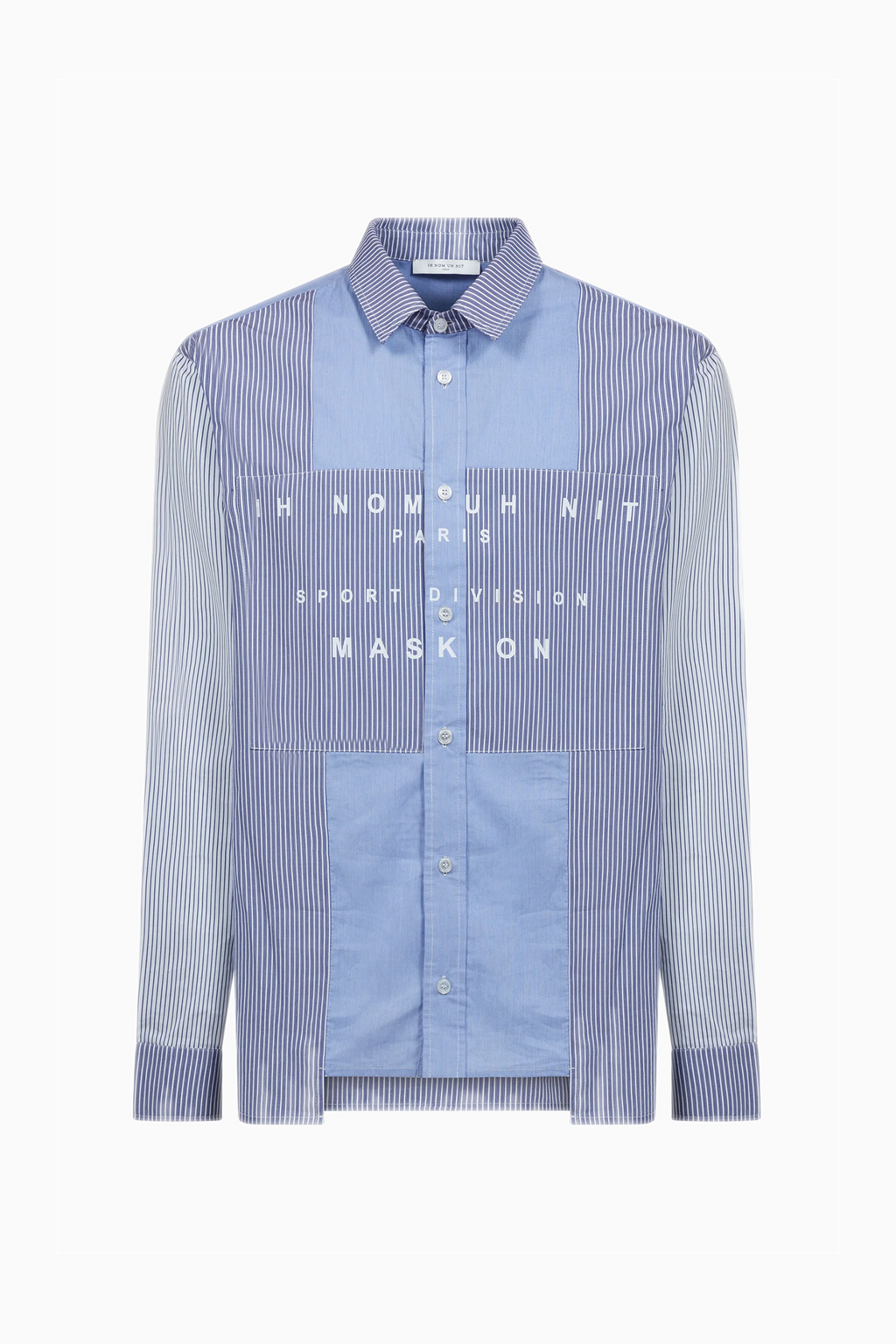 CAMICia MIX STRIPED MASK ON
