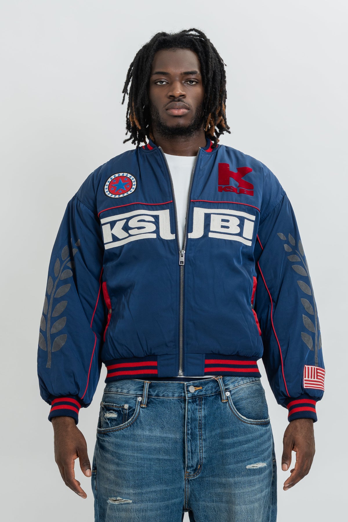 BOMBER JACKET BLU