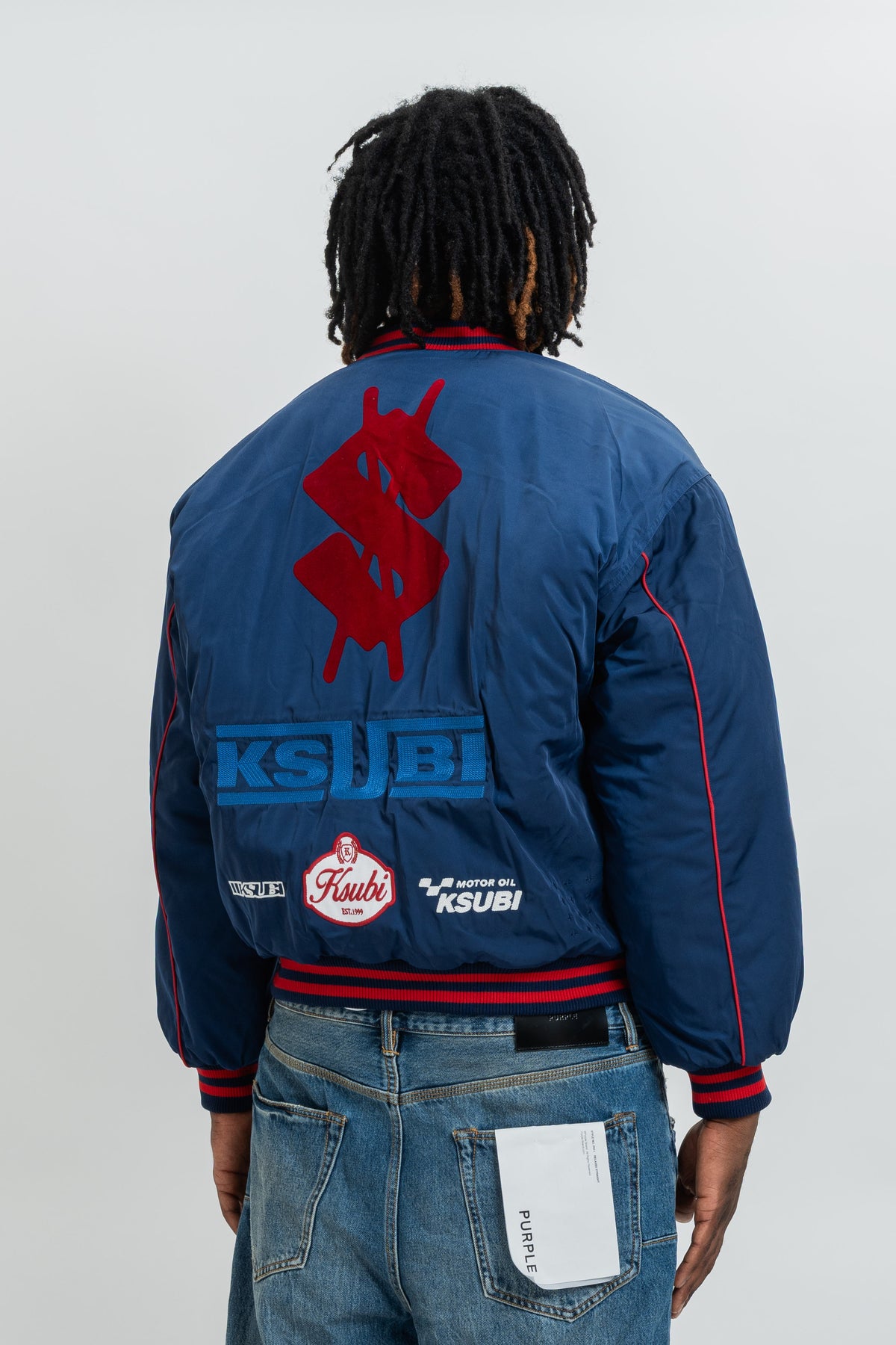 BOMBER JACKET BLU