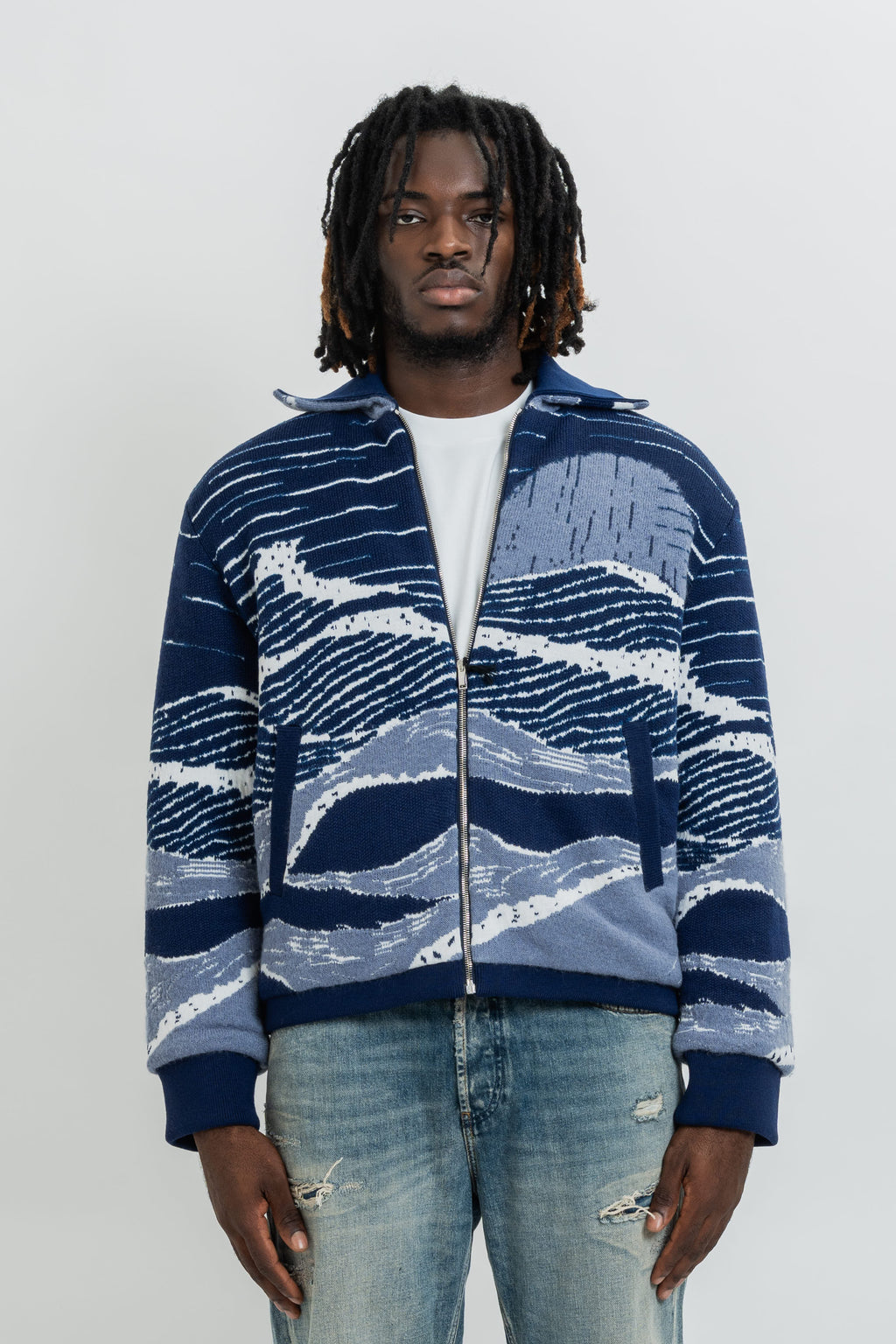 KNITTED JACKET MAN