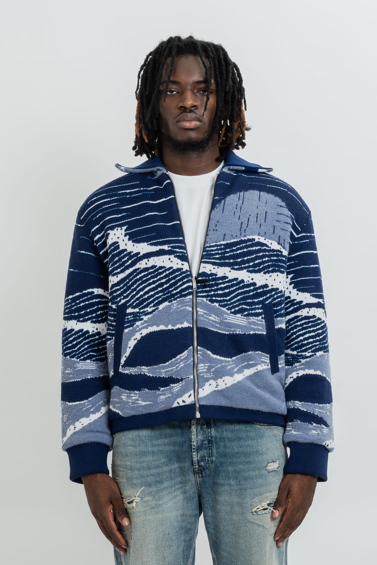 KNITTED JACKET MAN