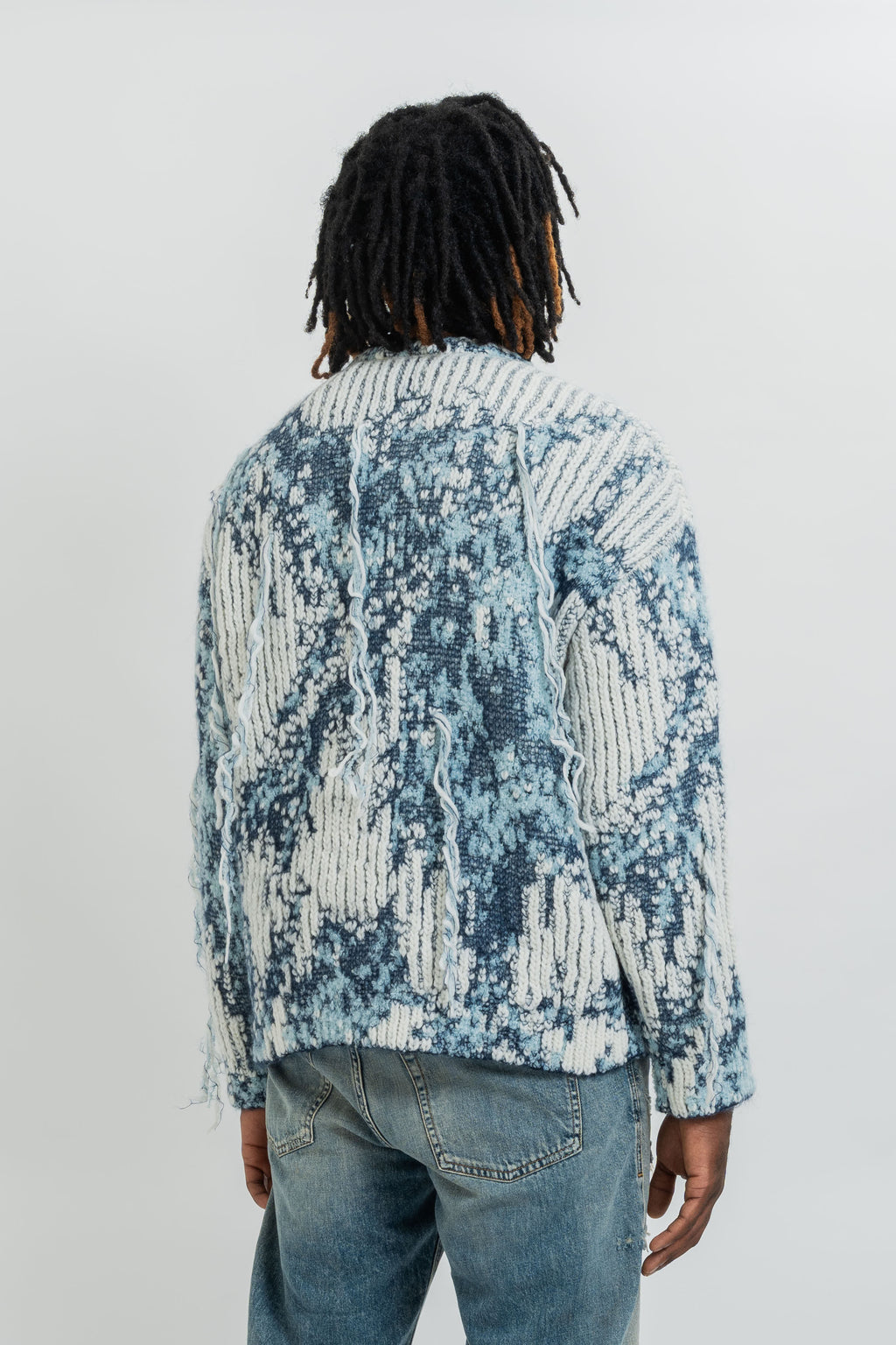 KNITTED HOODIE BOXY