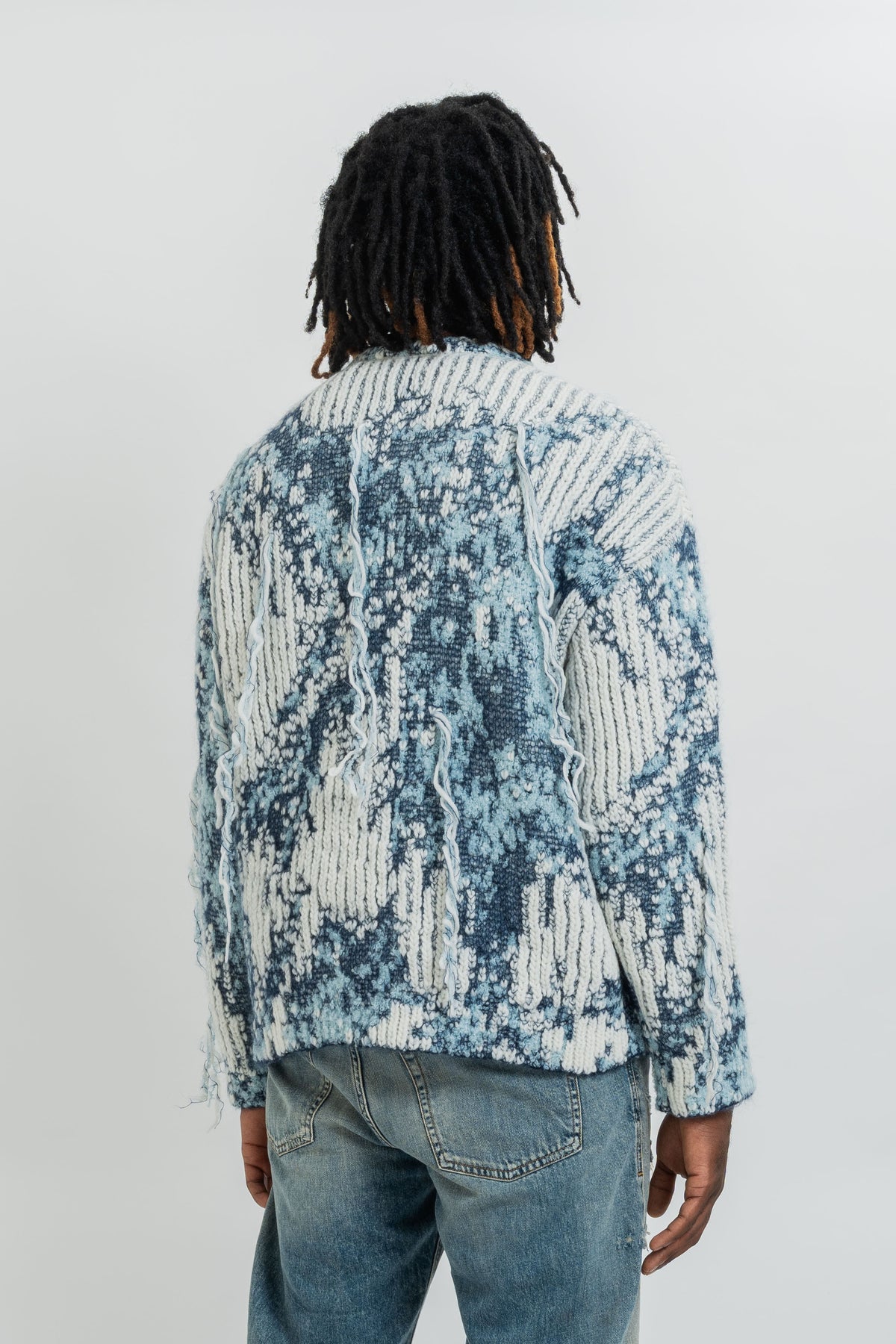 KNITTED HOODIE BOXY