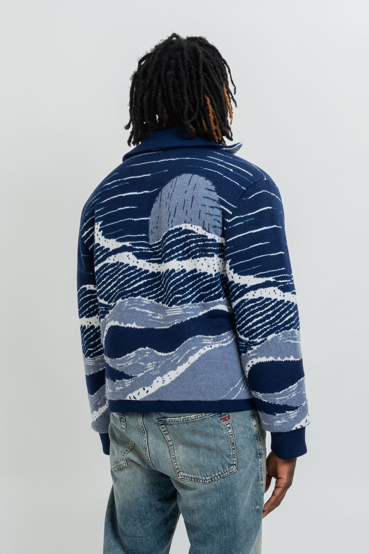 KNITTED JACKET MAN
