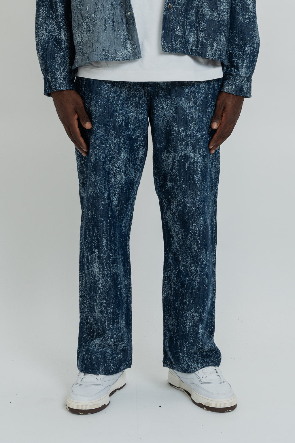 RELAXED DENIM PANTS