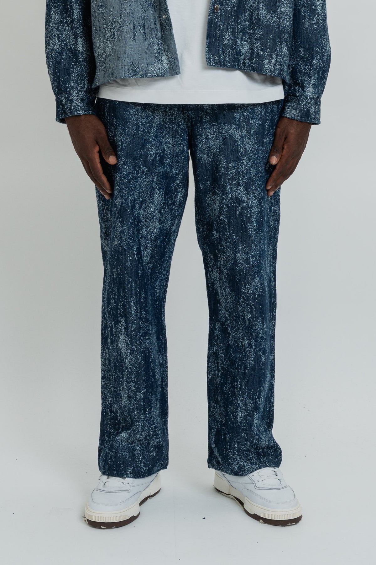 RELAXED DENIM PANTS