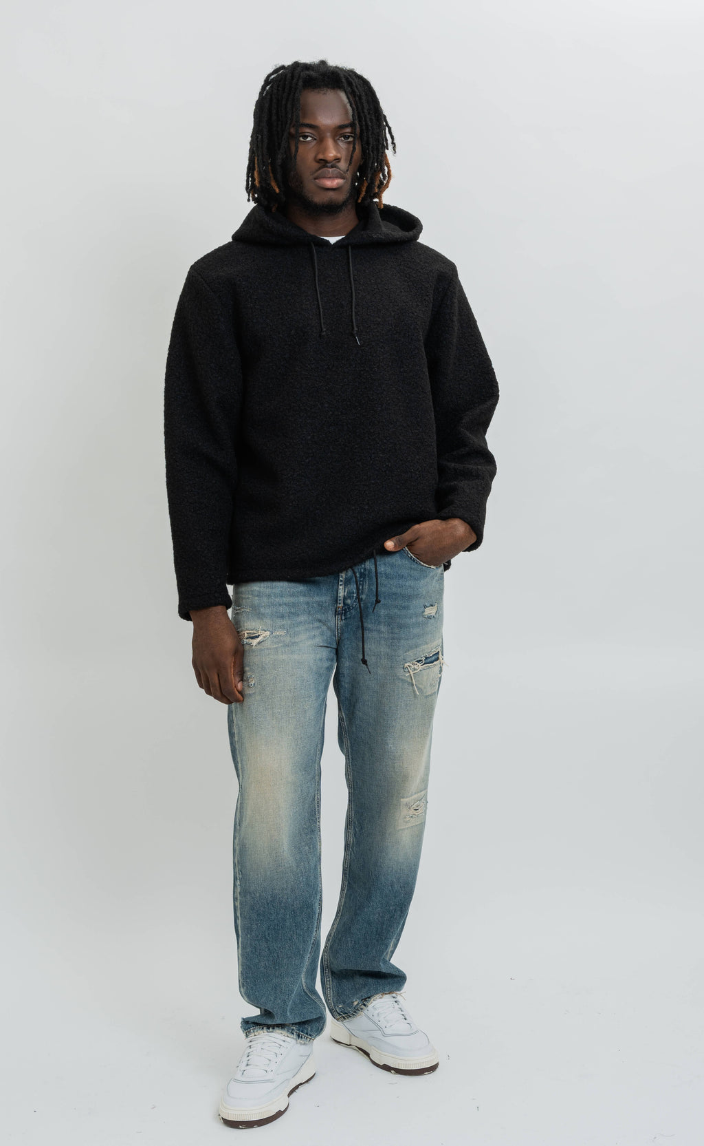 ZIPPED BW HOODIE