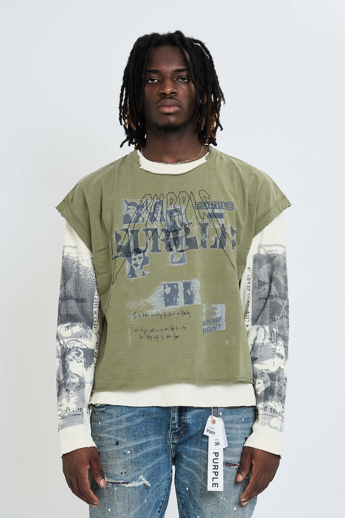 TWO- LAYER LS  T-SHIRT