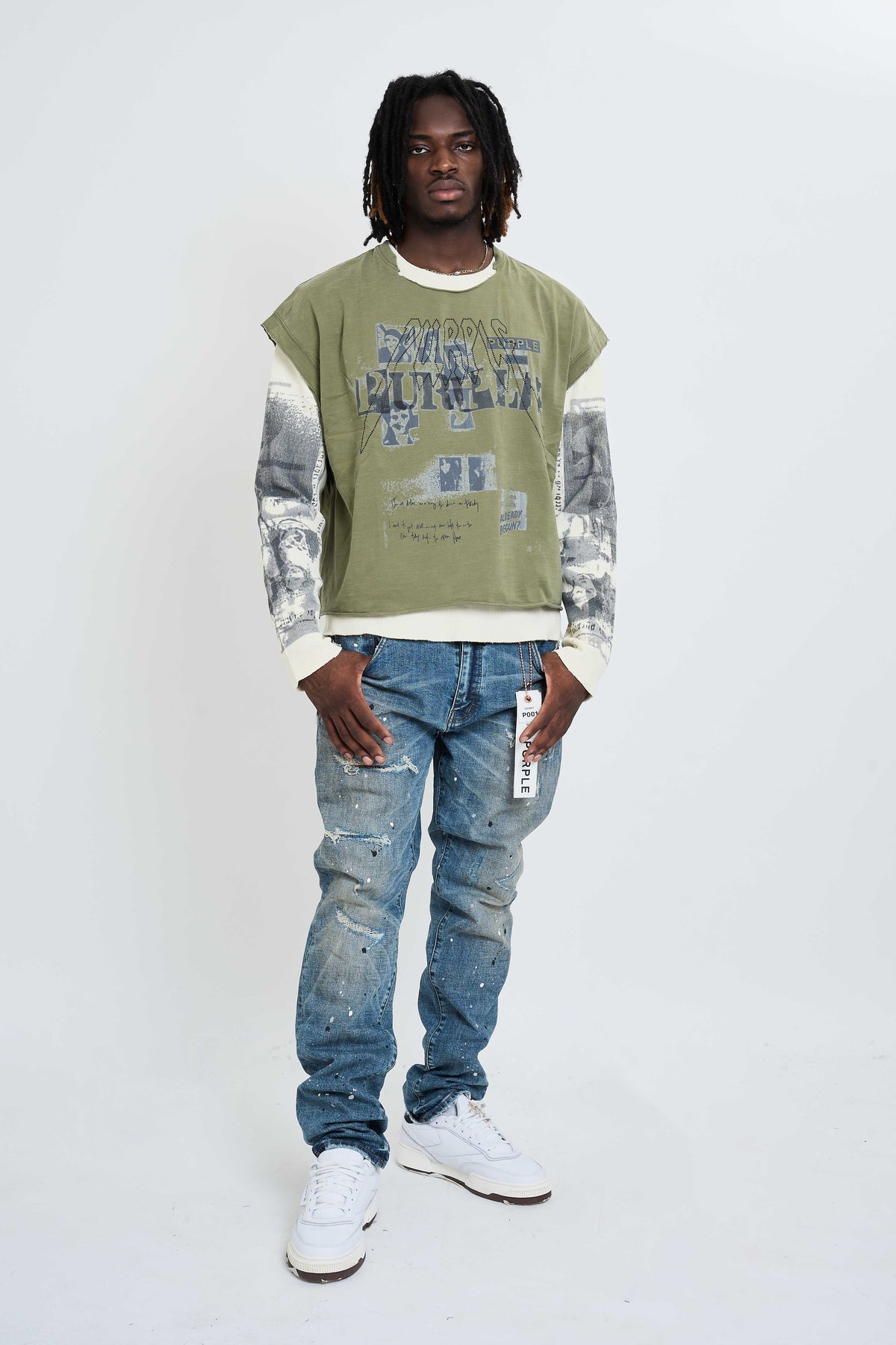 TWO- LAYER LS  T-SHIRT