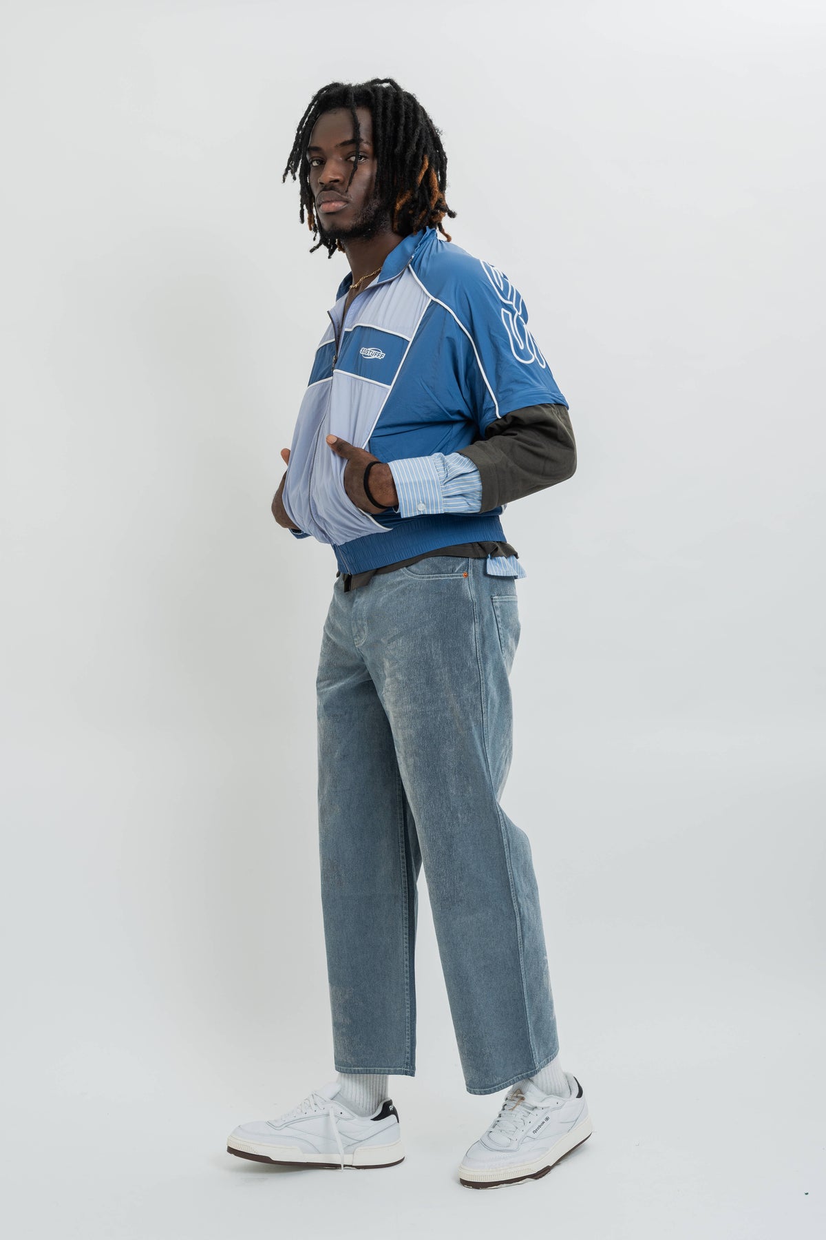 DETACHABLE LAYERED TRACK TOP