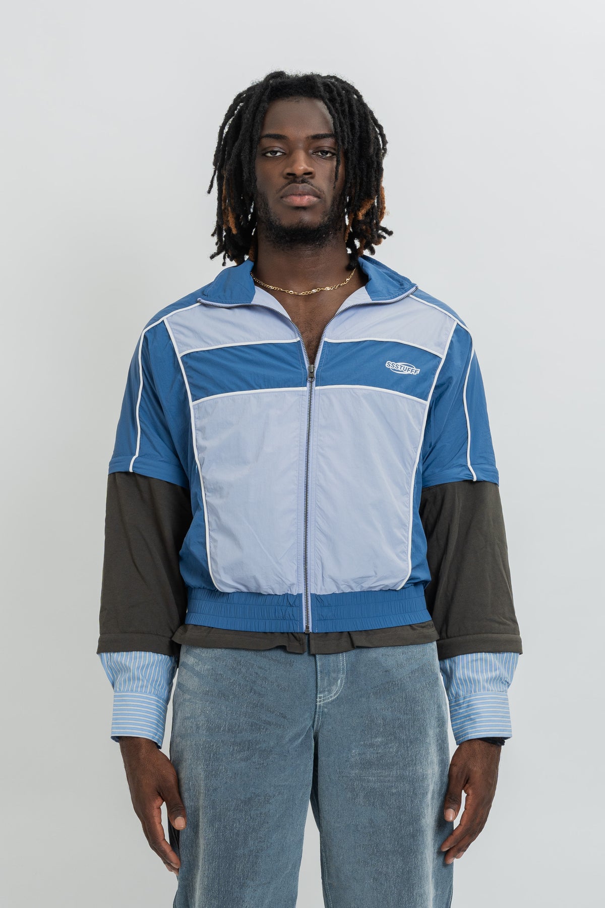 DETACHABLE LAYERED TRACK TOP