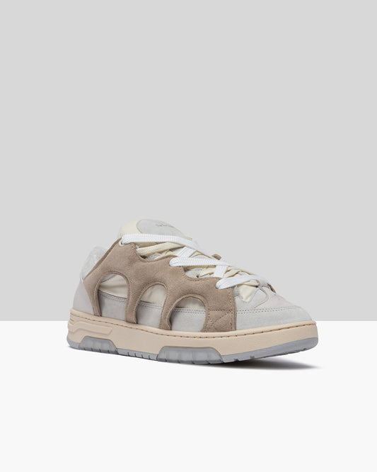 PAURA DESTROYED CREAM OFF WHITE